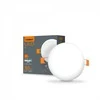 Įmontuojamas LED skydelis 9W 950Lm 4000K IP44, VIDEX VLE-DLFR-094 | Apvalus, baltas – Žemo profilio dizainas montavimui sekliose lubose