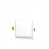 Įmontuojamas LED skydelis 9W 1000Lm 4000K IP44, VIDEX VLE-DLFS-094 | Kvadratinis, baltas – Žemo profilio dizainas montavimui sekliose lubose