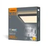 Lubinis šviestuvas Vidaus LED plafonas 24W 2900Lm 4000K IP20, VIDEX VL-DL3S-244B | juodas – UV atsparus kupolas, kuris ilgainiui negeltonuoja