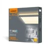 Lubinis šviestuvas Vidaus LED plafonas 24W 2900Lm 4000K IP20, VIDEX VL-DL3S-244W | baltas – UV atsparus kupolas, kuris ilgainiui negeltonuoja