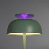 Naktinė lempa su Baltas Noise garsu, įkraunama, pritemdoma 8.5W 150Lm 4000K+RGB LiFePO4 1800mAh VIDEX VL-TF23G | šviesiai žalia – Įmontuota 10 raminančių melodijų ramiam miegui
