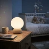 Įkraunama vaikiška LED naktinė lempa, silikoninė 4W 210Lm 3000-6500K+RGB VIDEX VL-TF26BG | balta – spalvų keitimas prisilietimu