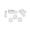 Namų LED naktinė lempa su nuimamu judesio jutikliu 35Lm x 2, 3000/4000/6500K, Li-pol 750mAh Type-C, VIDEX VL-NL075-21 – dviejų modulių šviesa spintai ir koridoriui