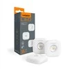 Namų LED naktinė lempa su nuimamu judesio jutikliu 35Lm x 2, 3000/4000/6500K, Li-pol 750mAh Type-C, VIDEX VL-NL075-21 – dviejų modulių šviesa spintai ir koridoriui