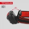Galvos žibintas LED 100Lm 6500K, 3xAAA, TITANUM TLF-H01 – Veikia su trimis AAA baterijomis užtikrindamas lengvą ir kompaktišką svorį kasdieniams darbams