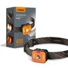 Įkraunamas galvos žibintas LED CREE XTE 5W + COB 5W, 400Lm 5000K, Li-pol 850 mAh, VIDEX VLF-H085-OR – Du šviesos šaltiniai artimam ir tolimam matomumui