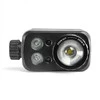 Įkraunamas galvos žibintas su judesio jutikliu LED Luminus SST20 10W, 500Lm 5000K + SMD 3W Raudonas/Žalias, Li-pol 2000mAh, VIDEX VLF-H046Z – Optinis ZOOM fokusavimui ir medžioklės šviesos spektras