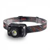 Įkraunamas galvos žibintas su judesio jutikliu LED CREE XTE 5W, Zoom, 270Lm 5000K, Li-ion 1800mAh, VIDEX VLF-H045Z – Optinis priartinimas fokusavimui ir bekontaktis jutiklio valdymas