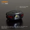 Įkraunamas galvos žibintas su judesio jutikliu LED CREE XTE 5W, 330Lm 5000K, Li-ion 850mAh, VIDEX VLF-H015 – Bekontaktis judesio jutiklis šviesos įjungimui rankos mostu