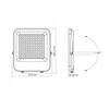 Prožektorius pramoninis LED 100W, 13000Lm 5000K, Videx