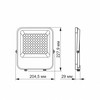 Prožektorius pramoninis LED 50W, 6500Lm 5000K, Videx