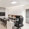 LED panelio montavimo priedas, Virštinkinis rėmas 600x600mm, baltas, VIDEX VL-PFS – Baltos spalvos profilis nepriekaištingam integravimui prie lubų apdailos
