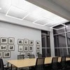 Įleidžiamas LED rėminis panelis 40W 4500Lm 4000K, 591x591x11mm, IP20, VIDEX PA404W-NW | Neutrali balta šviesa – Inovatyvus ir unikalus rėmo dizainas moderniam biuro interjerui