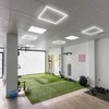 Įleidžiamas sulankstomas LED rėminis panelis 40W 5100Lm 5000K, 595x595x24mm, IP20, VIDEX VLE-PAU405W | Neutrali balta šviesa – Sulankstoma konstrukcija ir patogus transportavimas paštomatuose