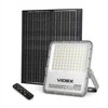 Saulės energija varomas LED prožektorius 96Wh, 3740Lm 5000K (LiFePO4 akumuliatorius 10000 mAh) (panelė 35W) VIDEX VL-FSO5-3005