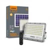 Saulės - solar prožektorius LED 50W Videx, baterija LiFePO4 10 000 mAh
