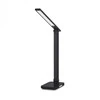 Dimeriuojama LED stalinė lempa su belaidžiu įkrovikliu 18W 700Lm 1800/3000/3800/4500/5000/6500K, VIDEX VL-TF17B | juodas – Integruota belaidė įkrovimo stotelė išmaniesiems įrenginiams