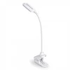 Prisegama dimeriuojama LED stalinė lempa 6W 370Lm 3000/4000/5500K, VIDEX VLE-TF09W | baltas – Universalus tvirtinimas klipsu lygiems paviršiams
