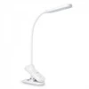 Prisegama dimeriuojama LED stalinė lempa 6W 370Lm 3000/4000/5500K, VIDEX VLE-TF09W | baltas – Universalus tvirtinimas klipsu lygiems paviršiams