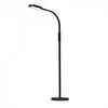 Dimeriuojamas LED pastatomas šviestuvas 12W 1280Lm 3000/4000/5500K, VIDEX VLE-TF07B | juodas – Stabilus metalinis profilis su lanksčia jungtimi
