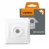 Potinkinis TV lizdas, Videx Binera, balta, IP20 VF-BNSK1TVME-W – TV antenos lizdas švariam ir be trukdžių vaizdo signalo perdavimui