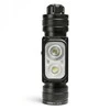 Videx Įkraunamas galvos žibintas LED Luminus SST20 10W / SST40 20W + 2x SMD Raudonas, 2000Lm, 5000K, Li-ion 1х18650 2200mAh, VLF-H066A – Ekstremalaus 2000Lm hibridinio galingumo su dviem Luminus diodais