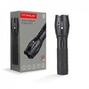 Įkraunamas kišeninis LED žibintuvėlis 300Lm 6500K, Li-ion 18650 1200mAh (arba 3xAAA), TITANUM TLF-T05 – Hibridinis maitinimas ličio akumuliatoriumi arba AAA baterijomis