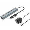 „Conceptronic“ „Conceptronic HUBBIES20GP“ koncentrinis USB 3.2 Gen 1 (3.1 Gen 1) Type-C 5000 Mbit/s Juoda