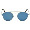 Akiniai WEB EYEWEAR WE0207-16X. Akiniai przeciwsłoneczne, Kolor mėlyna sidabrinė havana. Unisex.