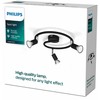Lubinis šviestuvas Philips Lubinis/tinko šviestuvas GU10 3x, juodas, be lemputės, ClickFix