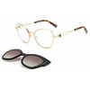 Akiniai MISSONI MIS0054CSDDB. VIEW + CLIP-ON, Kolor auksinė. Kobieta.