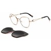 Akiniai MISSONI MIS-0054-CS-0. VIEW + CLIP-ON, Kolor rožinė. Kobieta.