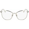 Akiniai VICTORIA BECKHAM VB21055616714. EYEGLASSES, Kolor auksinė. Kobieta.