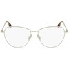 Akiniai VICTORIA BECKHAM VB21195515714. EYEGLASSES, Kolor auksinė. Kobieta.