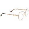 Akiniai VICTORIA BECKHAM VB21295517207. EYEGLASSES, Kolor ruda. Kobieta.