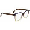 Akiniai VICTORIA BECKHAM VB26085416219. EYEGLASSES, Kolor ruda. Kobieta.