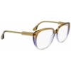 Akiniai VICTORIA BECKHAM VB26205414242. EYEGLASSES, Kolor raudona. Kobieta.