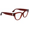 Akiniai VICTORIA BECKHAM VB26465316610. EYEGLASSES, Kolor raudona. Kobieta.