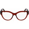 Akiniai VICTORIA BECKHAM VB26465316610. EYEGLASSES, Kolor raudona. Kobieta.