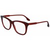 Akiniai VICTORIA BECKHAM VB26495417610. EYEGLASSES, Kolor raudona. Kobieta.
