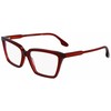 Akiniai VICTORIA BECKHAM VB26535515610. EYEGLASSES, Kolor raudona. Kobieta.