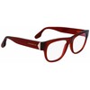 Akiniai VICTORIA BECKHAM VB26555216610. EYEGLASSES, Kolor raudona. Kobieta.