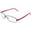 Akiniai PORSCHE DESIGN P8125-D. Akiniai korekcyjne, Kolor raudona. Mężczyzna.