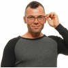 Akiniai PORSCHE DESIGN P8346-55E. EYEGLASSES, Kolor ruda. Mężczyzna.