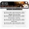 klijuojamos blakstienos kuokšteliais Ardell Individual 3D Position False Eyes Eyeshes Medium Juodas