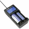 Baterijų įkroviklis XTAR VC2 18650 14500 18500 26650 Li-ion elementam 2 vietų