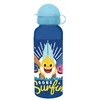 Aliuminio vandens buteliukas „Baby Shark Wave“, 520 ml