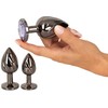 ANOS Metal Butt Plug Set Diamo