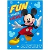 Mickey Mouse Koc polarowy 100x140 Myszka Miki 006 mėlyna C24