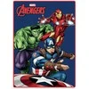 Koc polarowy 100x140 Avengers 002 tamsiai mėlyna Faro